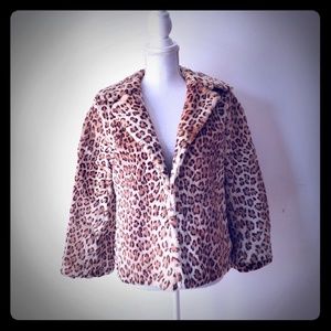 Vintage I.R. Fox NY Cheetah Leopard Fur Coat